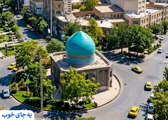 گنبد سبز مشهد قبر کیست گنبد سبز مشهد قبر کیست
